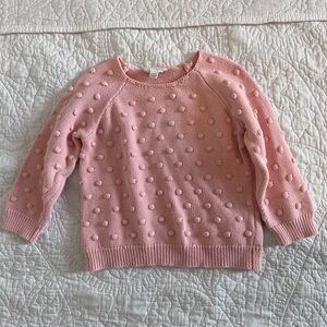 Pink Knit Sweater, size 2-3t